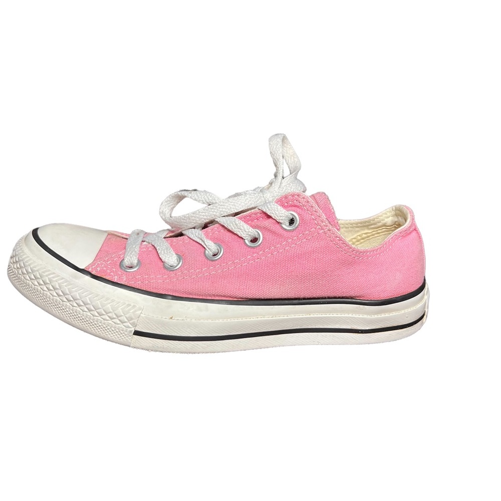 Converse Pink and White Athletic Shoes - Picture 6 of 9